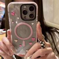 Pink line magsafe iphoneケース【Magsafe対応】