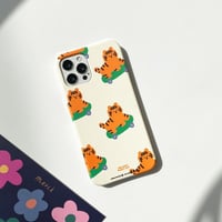 [韓国商品] Happy day tiger Clear/Hard iPhone case 452
