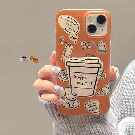Coffee pain grip iphoneケース スマホケース
