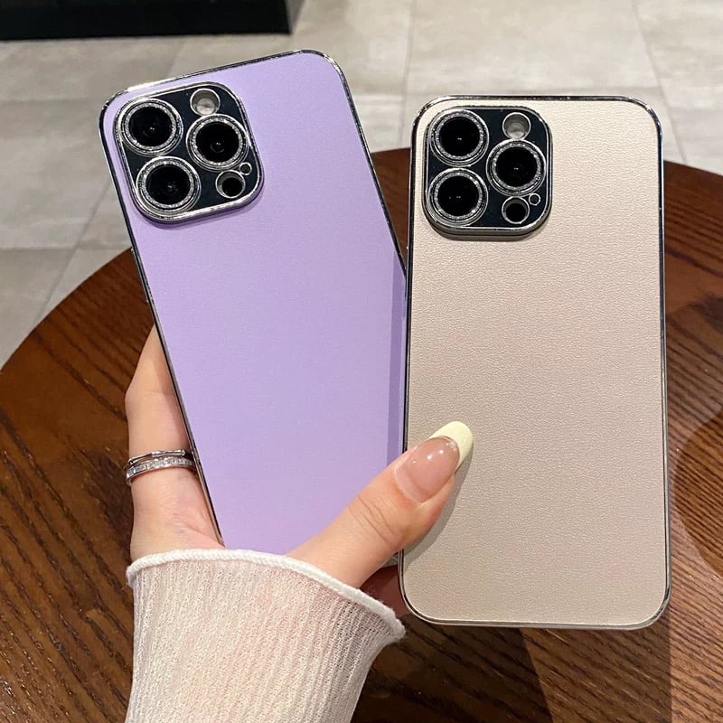 Simple color silver hole iphoneケース スマホケース | Eto Simple color silver hole iphoneケース スマホケース | Eto