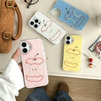 Apple line strap iphoneケース