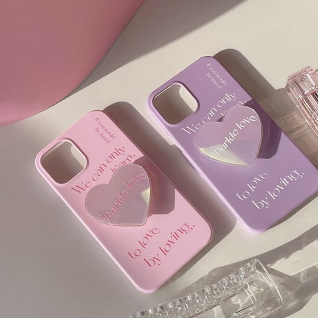 [韓国商品] To love hard iPhone/Galaxy Case(ハード/カード収納)