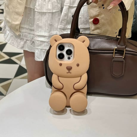 Big brown bear iphoneケース
