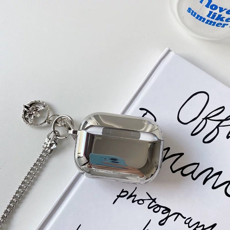 Angel silver strap airpodsケース | Etoilee Angel silver strap airpodsケース | Etoilee