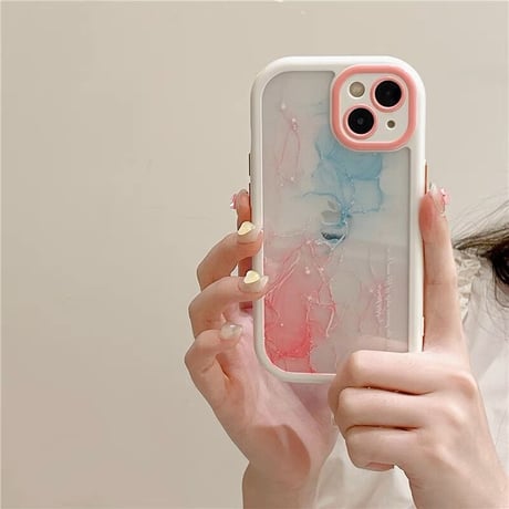 Water color marble iphoneケース