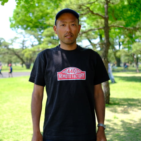 NEMOTO FACTORY モンテTシャツ 2色刷り