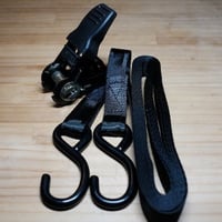 ラッシングベルト/ブラック「25mm × 5m」
