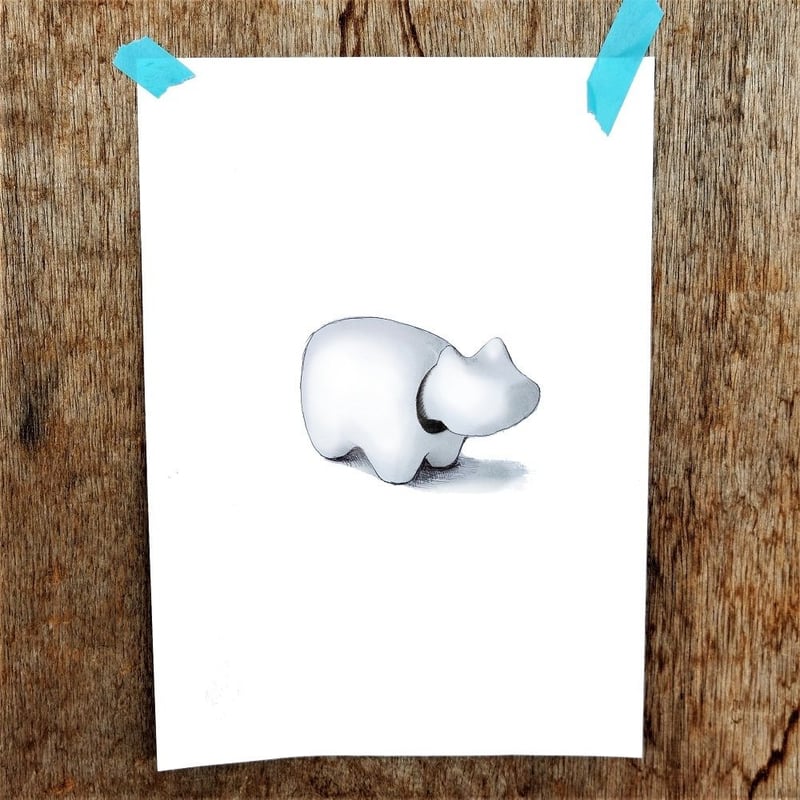 白べこ【Take Product × 野沢民芸 (福島県)】〔Mサイズ〕 | Take Pro