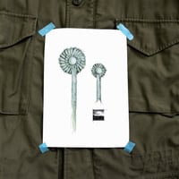 ロゼット（Military Olive Drab）セット