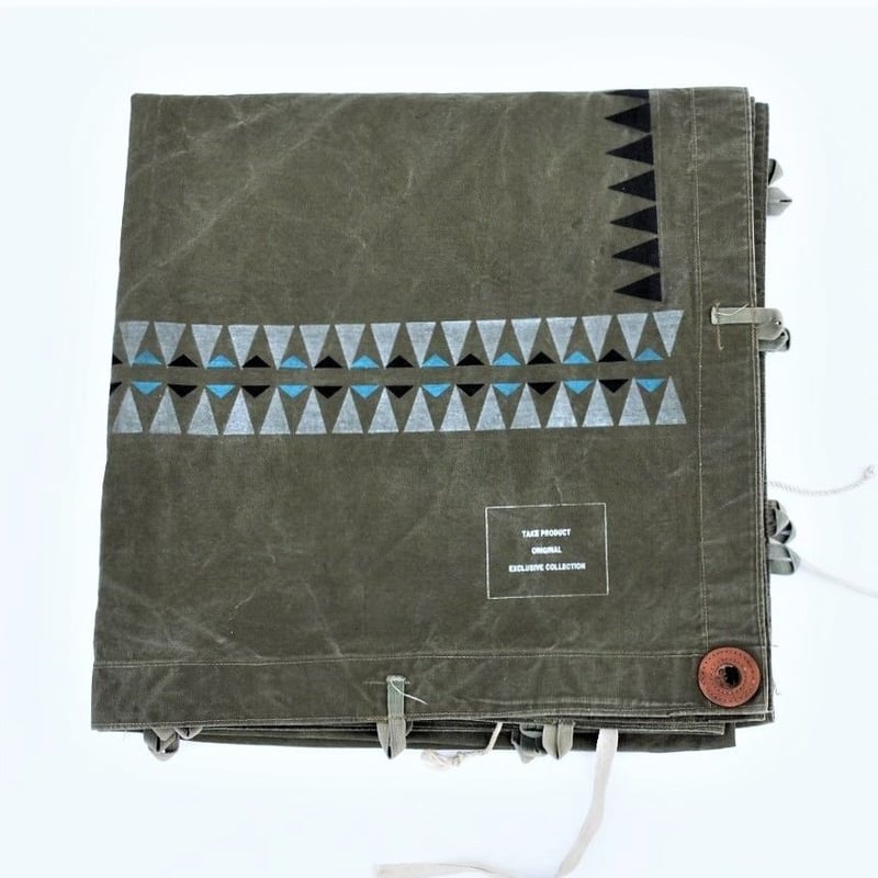 チェコ軍] 50s チェコスロバキア軍 軍幕 テント キャンプ 実物 タープ