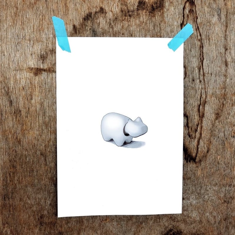 白べこ【Take Product × 野沢民芸 (福島県)】〔Sサイズ〕 | Take Pro