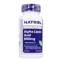 Natrol アルファリポ酸 600mg 1本/45タブレット タイムリリース