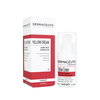 DERMACEUTIC イエロークリーム 1本/15ml コウジ酸 アルブチン グリコール酸 サリチル酸 ダーマシューティック