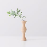 flower vase L - oak
