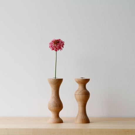 flower vase  M  oak