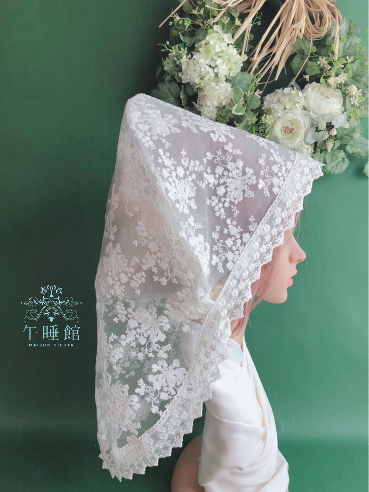 刺繍レースの綿帽子 fit=scale-down,w=1200