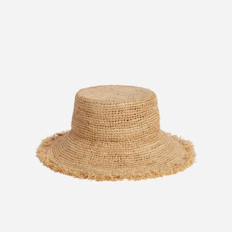 rylee+cru  Straw Bucket Hat || Straw
