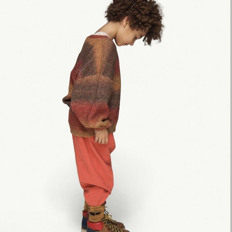 maed for mini MAGICAL MACAW / KNITTED SWEATER 