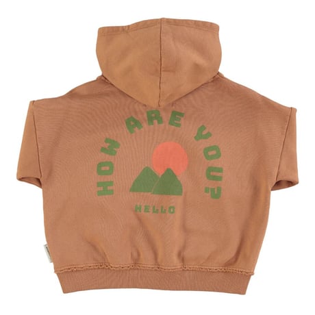 piupiuchick    hoodie   (brown)  4.6.8.10Y