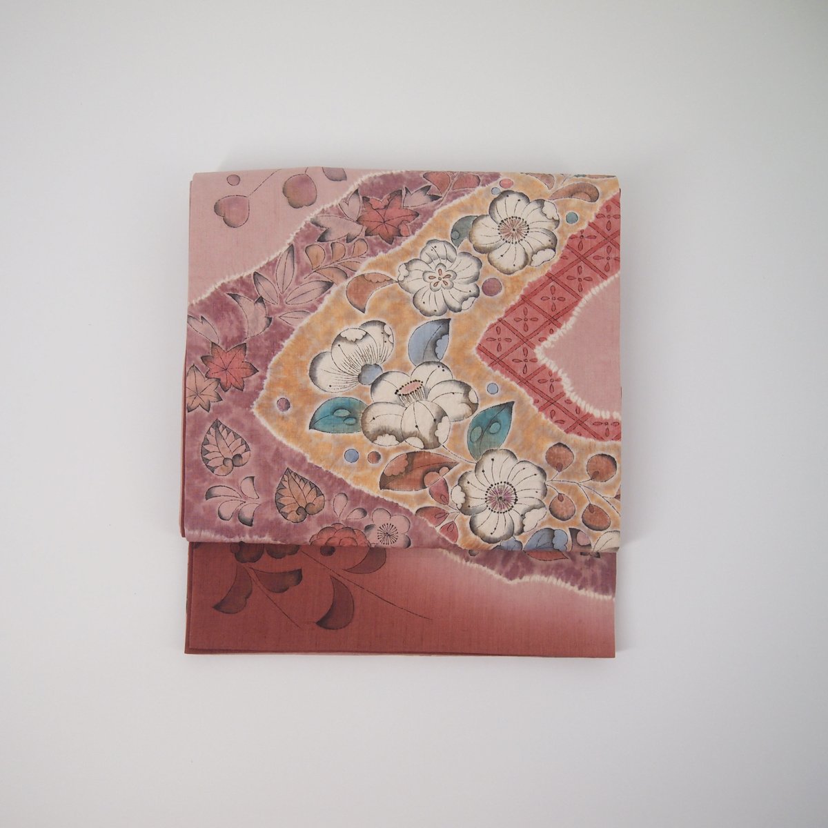 LULU3 袋帯 正絹 紬 辻ヶ花