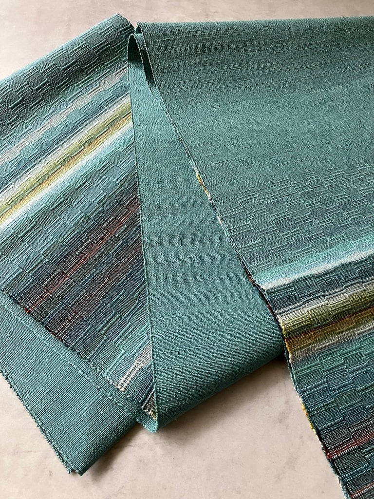 Os335 裂織 名古屋帯 Os335 裂織 名古屋帯 Os135 裂織 名古屋帯 西陣織九寸名古屋帯/勝山