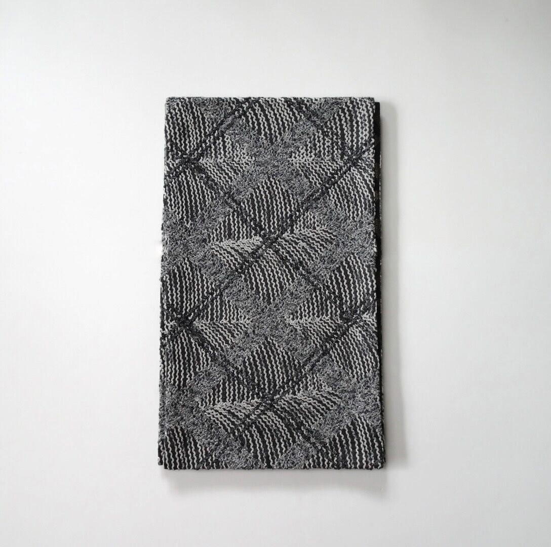 無月の帯　本場奄美大島泥染絣金剛錦袋帯 無月本場奄美大島泥染紬絣帯