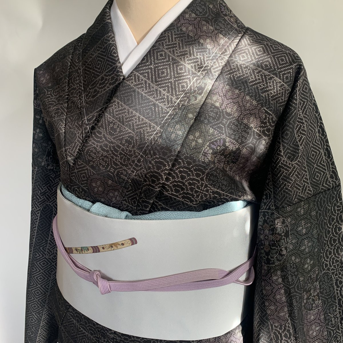 未使用】伝統工芸品証紙あり 大島紬［K011］ | kimono ulala 