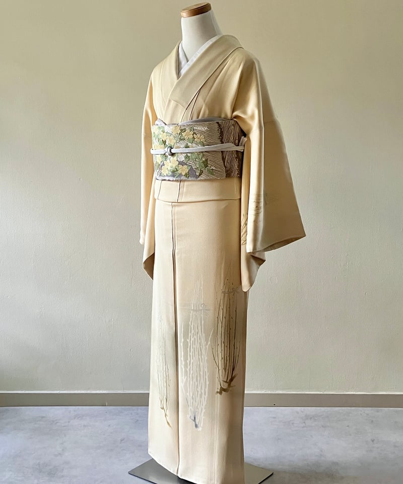 特選 袋帯 未使用 正絹 フォーマル 六通 人間国宝 いちじるしい 羽田 