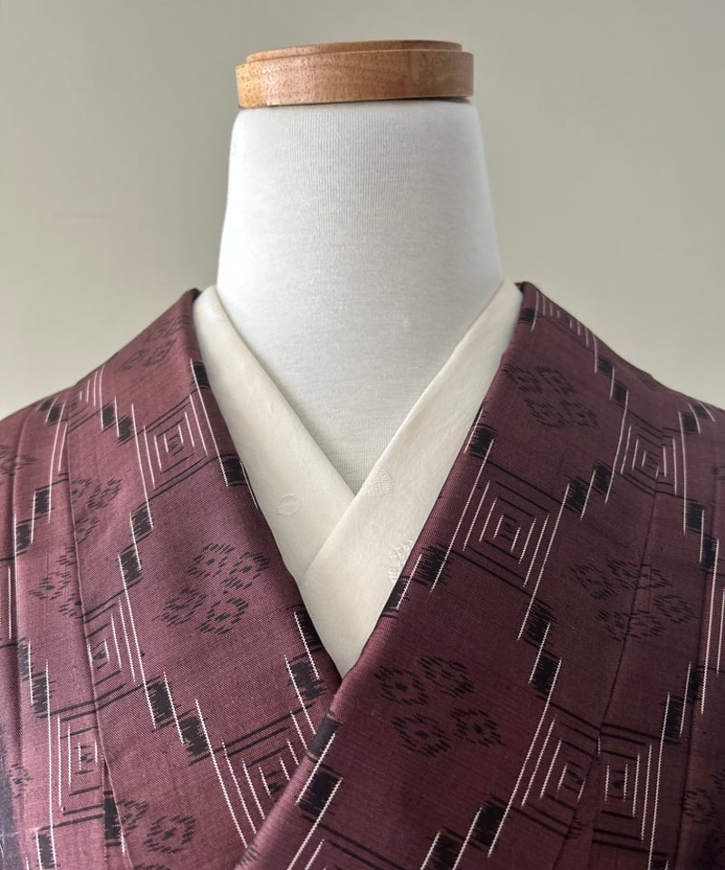 未使用品】仕立て上がり本場琉球絣手織り紬［K101］ | kimono ulala