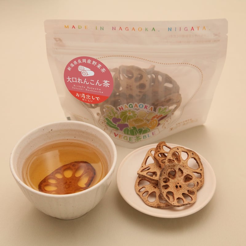 宅急便】大口れんこん茶（約10杯分） | 田中清助商店