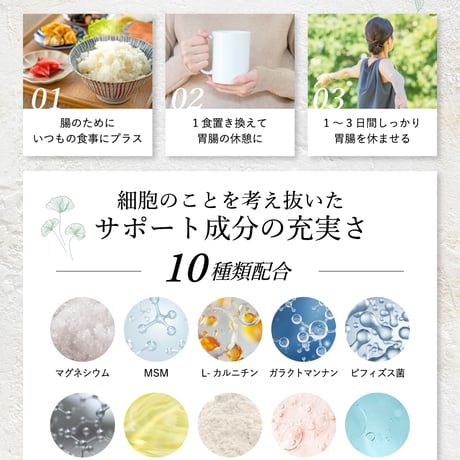 【新商品】ファスティング・ヴィンテージプラス