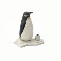 Flower Vase "Family Peguin"
