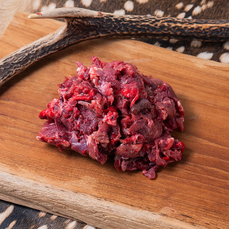 定期便】鹿肉ミンチ内臓ミックス 4kg | PHGペットフード