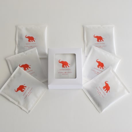 DIP STYLE COFFEE / 浅煎りエチオピア 6袋入【1/27(火)発送】