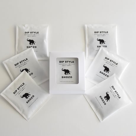 DIP STYLE COFFEE / 深煎りブレンド 6袋入【12/19(金)発送】