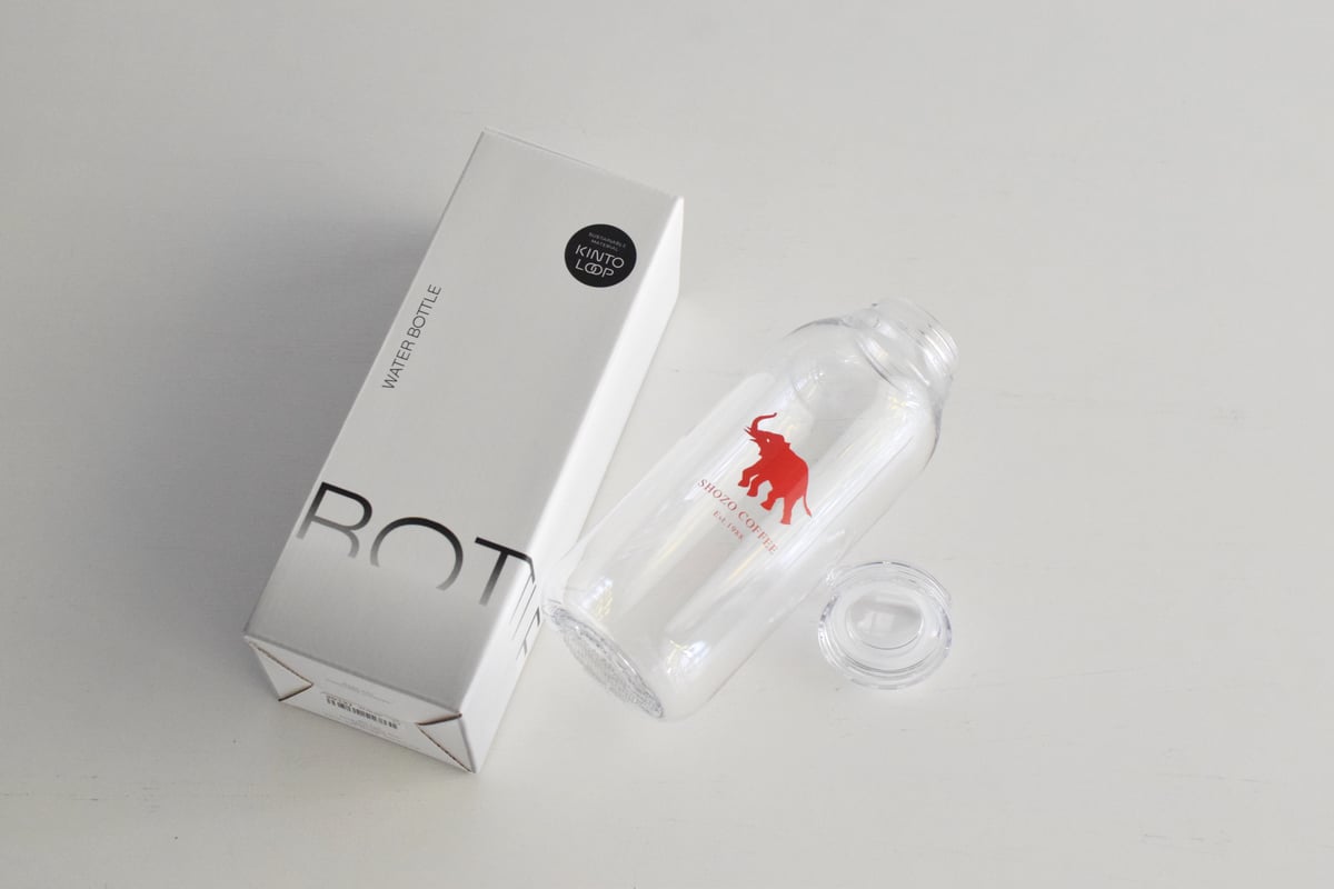 KINTO クリアボトル ロゴ入り 【6/23(火)発送】 | SHOZO STORE