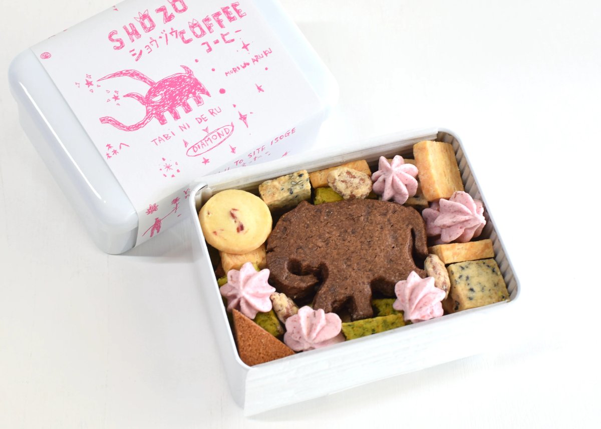 クッキー HAPPYクッキー缶』【1/6(火)発送】 | SHOZO STORE