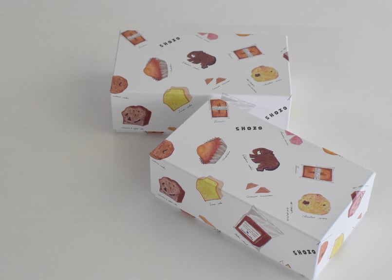 ハンドメイドオーダー受付ページ【スイーツ柄】 スイーツ柄 BOX 【9/24(木)発送】 | SHOZO STORE