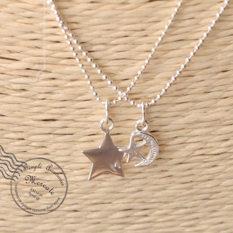 (silver９２５)　星のネックレス