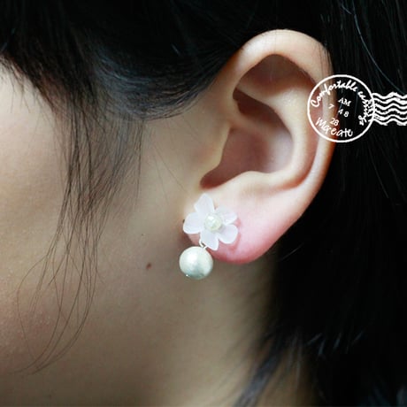 (silver930)　White Flower