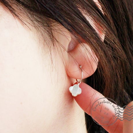 (silver930 )　flower cross