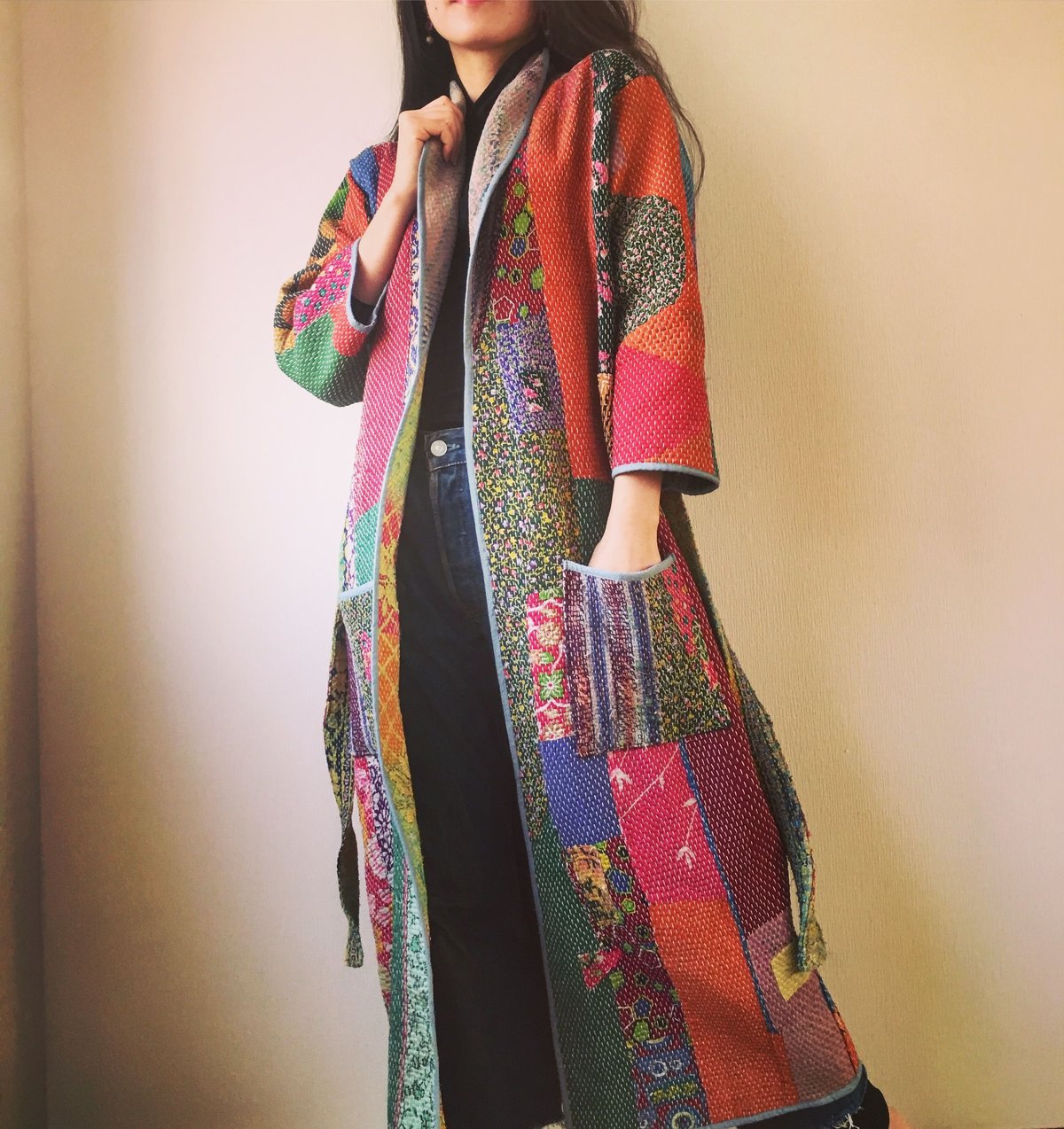 ・vintage ethnic coat 民族　ハンドメイド　手刺繍　コート vintage ethnic coat 民族 ハンドメイド 手刺繍 コート vintage ethnic