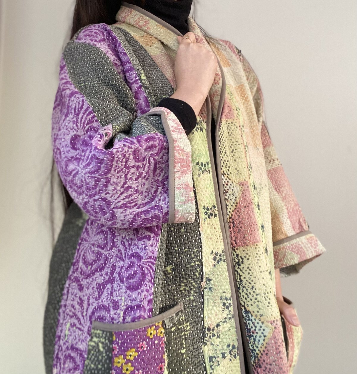 カンタ刺繍ジャケット_8 | Neela caravan カンタ刺繍ジャケット_8 | Neela caravan