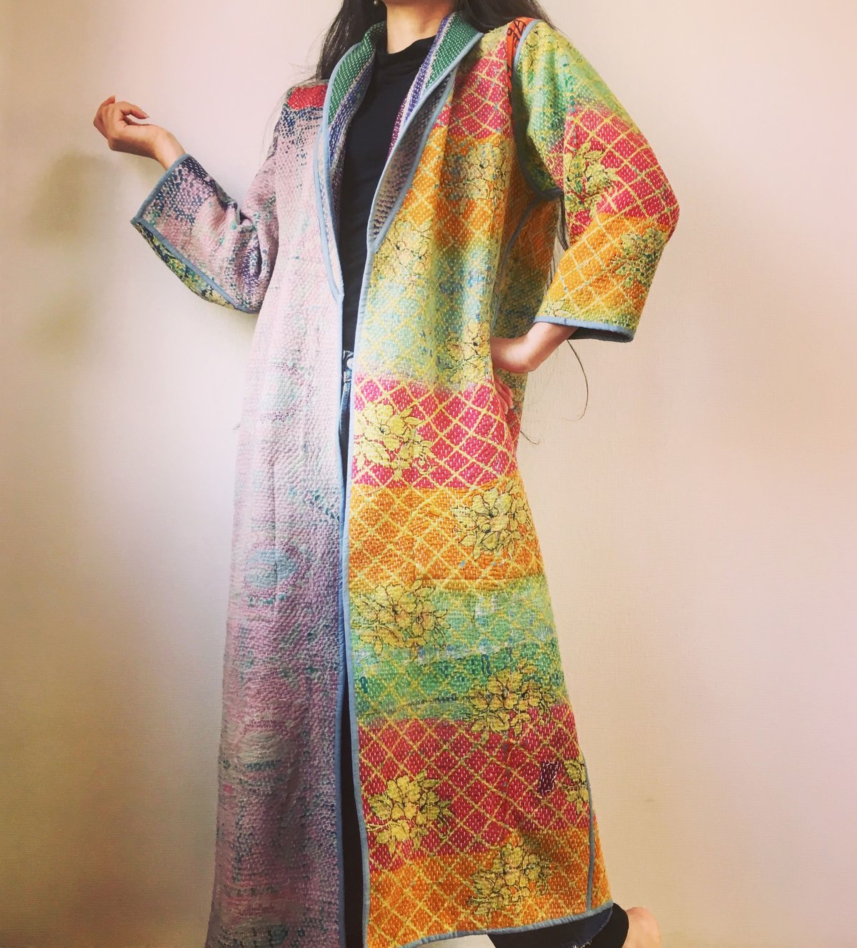 vintage ethnic coat 民族 ハンドメイド 手刺繍 コート vintage