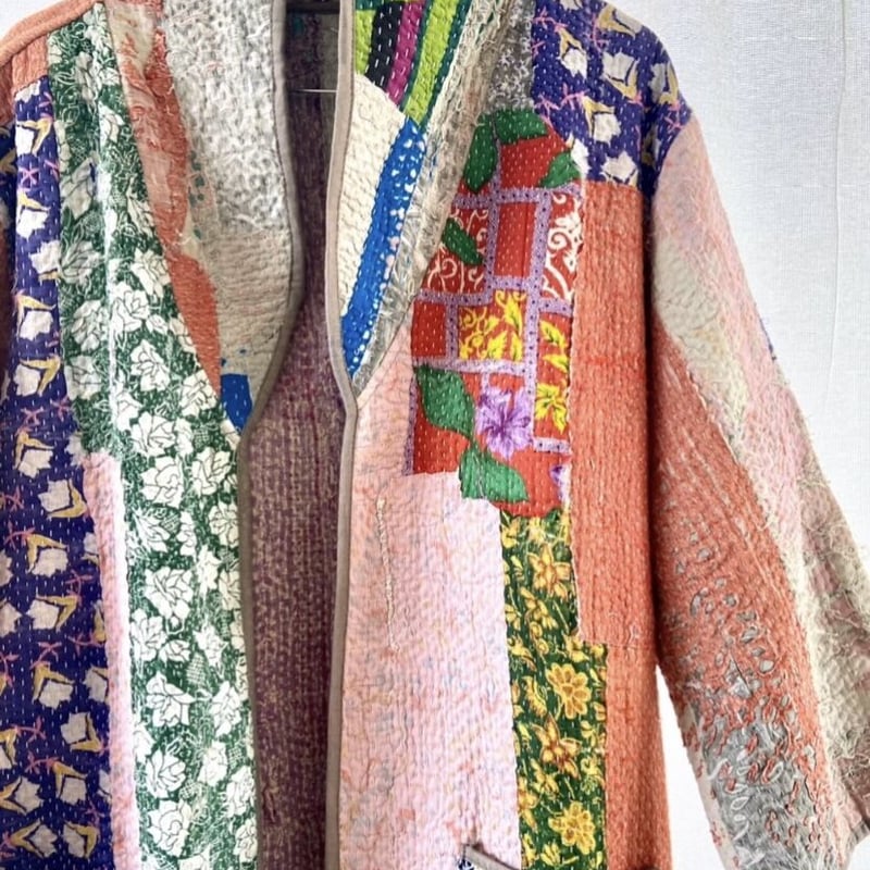 HGAP228/ファブラカダブラ ノーカラージャケット ステッチ 刺繍 M~L LUZeSOMBRA/ルースイソンブラ ロングパンツ タフタ STRETCH