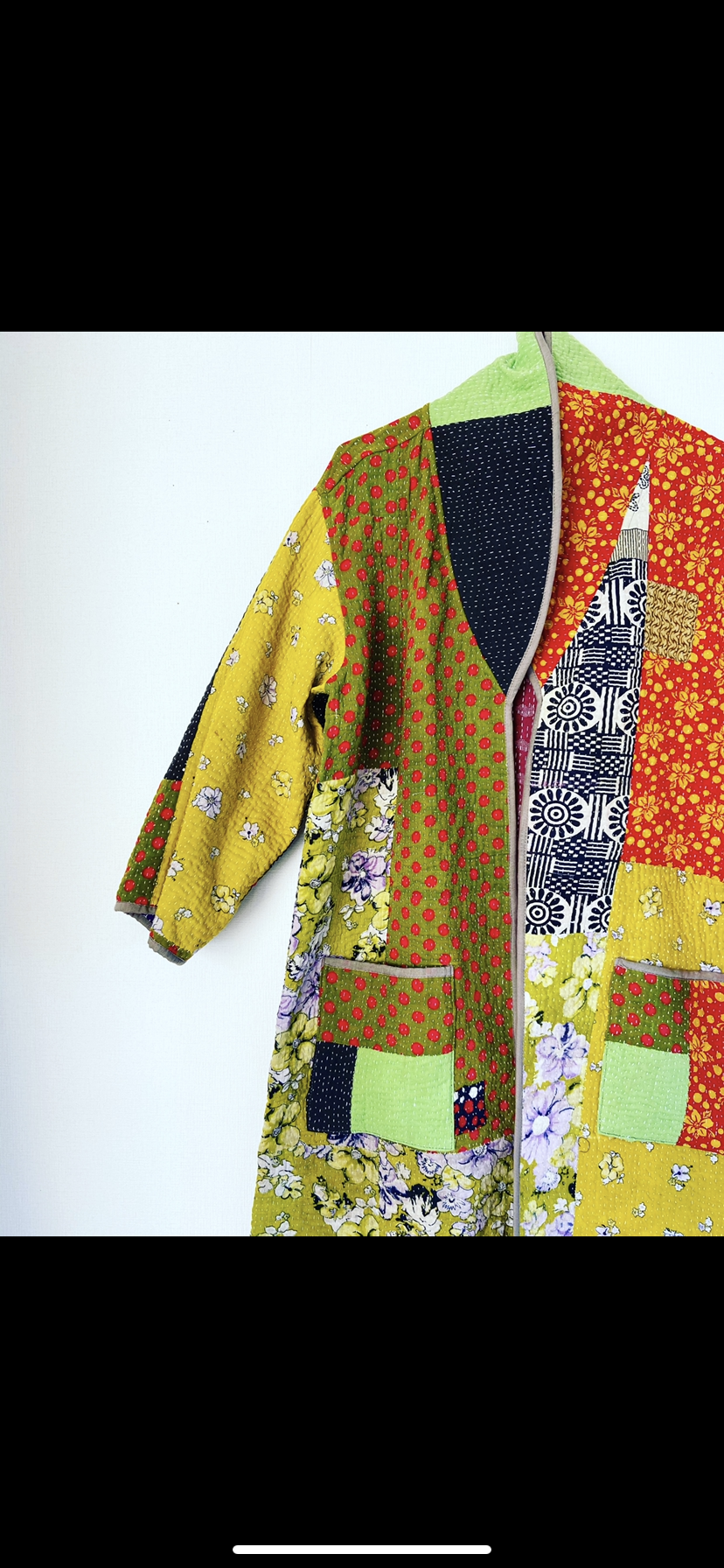 カンタ刺繍ジャケット_17 | Neela caravan
