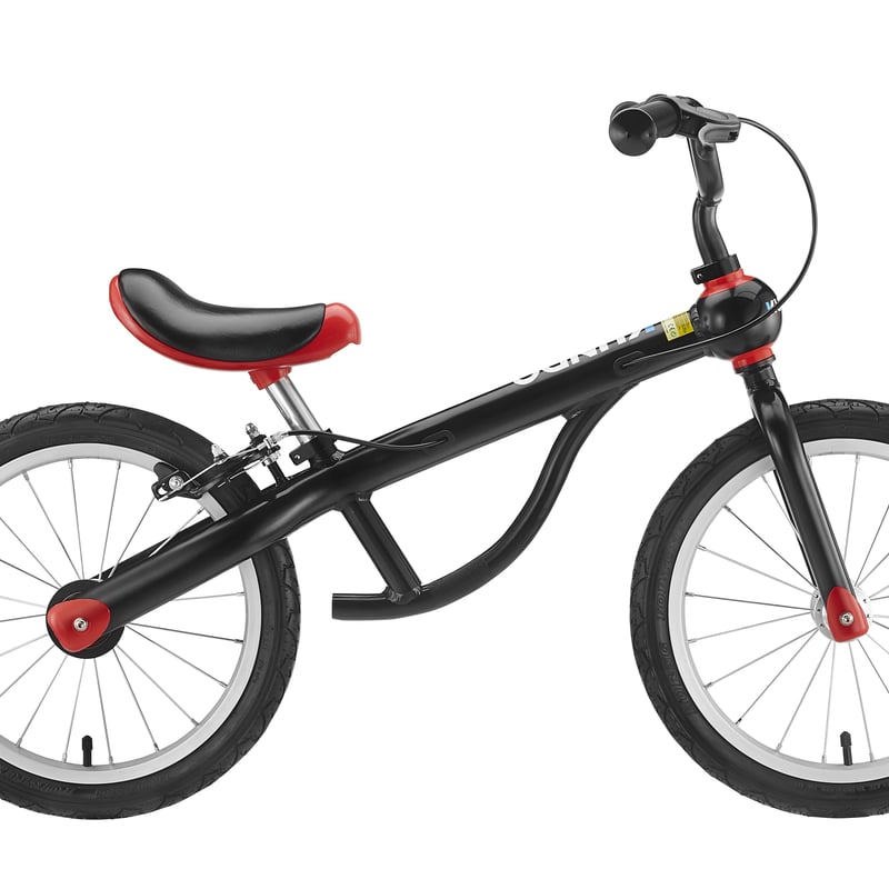 スマートトレイル16／ブラック×レッド（4歳～7歳） | KUNDO JAPAN 