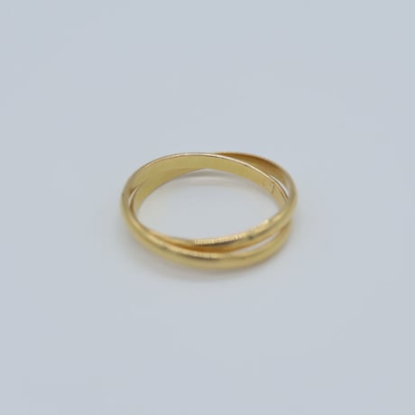 K18  Gold2連Ring