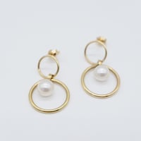 18k & Pearl Earrings