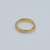 K18  Gold2連Ring